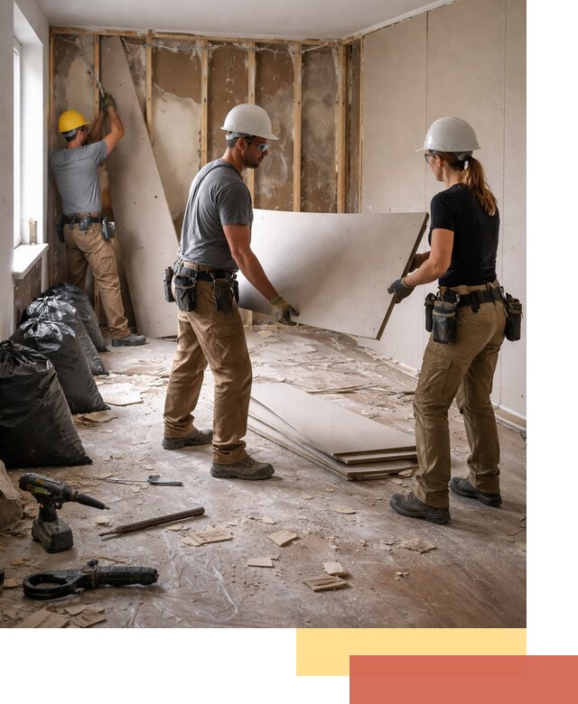 Демонтаж стеновых панелей в Камышине быстро и аккуратно