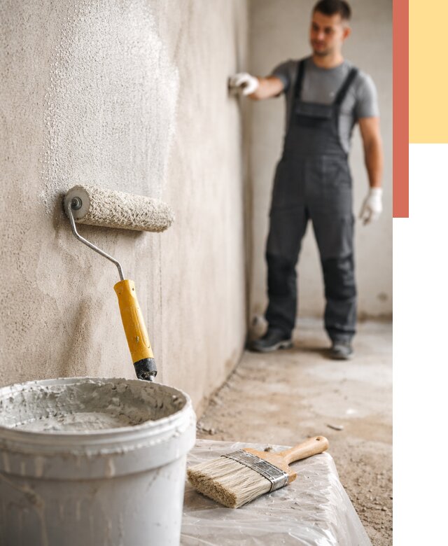 Нанесение бетоноконтакта на стены в Камышине от 4316 руб. быстро и недорого | ОТДЕЛОЧНИК-Кмш