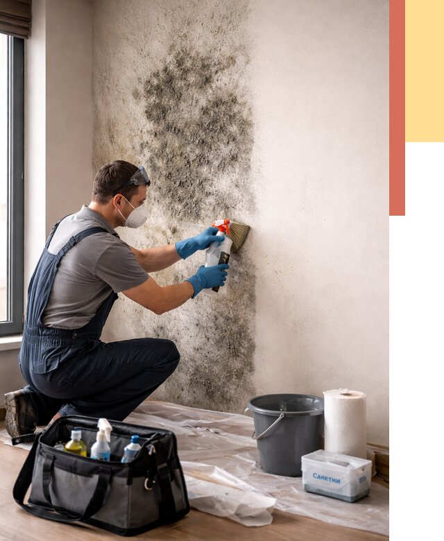 Удаление плесени со стен в Камышине от 2209 руб. — быстро и недорого | ОТДЕЛОЧНИК-Кмш