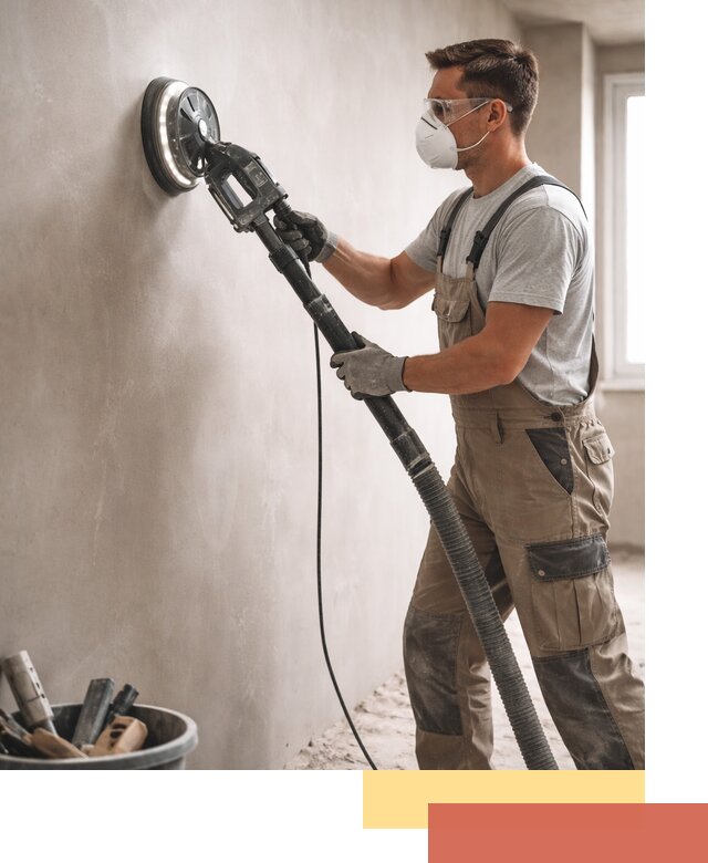 Профессиональная шлифовка стен в Камышине быстро и качественно