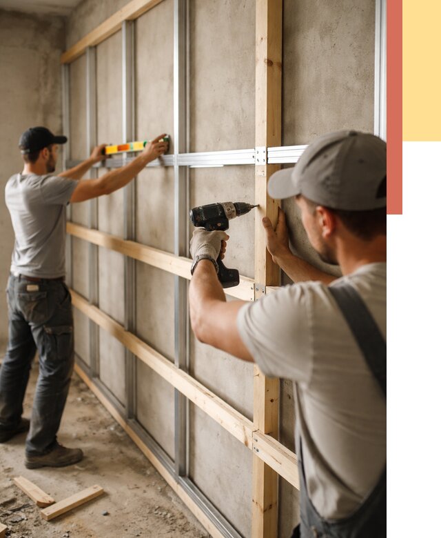 Устройство обрешетки под панели в Камышине от 2158 руб. — монтаж под ключ | ОТДЕЛОЧНИК-Кмш