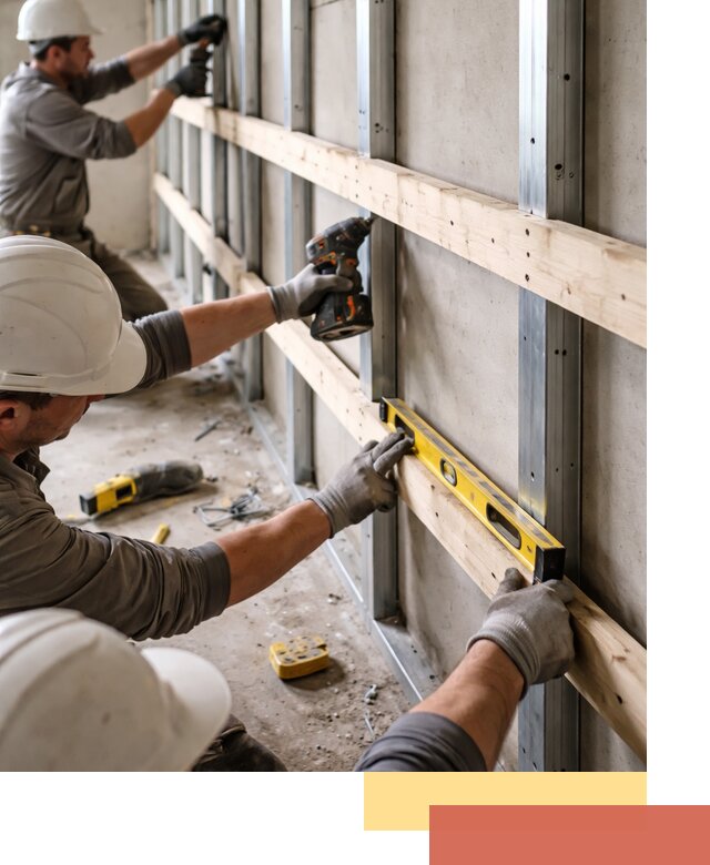 Устройство обрешетки под панели в Камышине