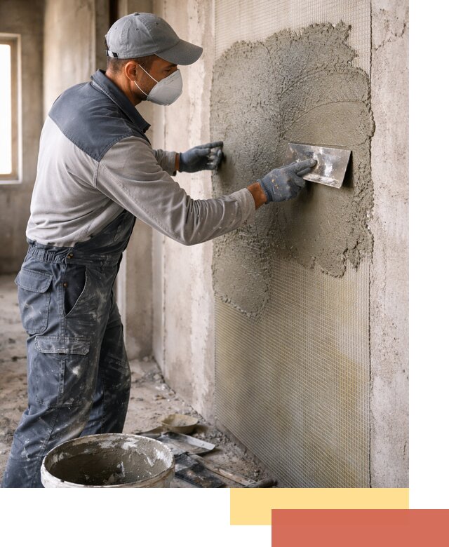 Штукатурка стен по сетке в Камышине под ключ качественно и быстро