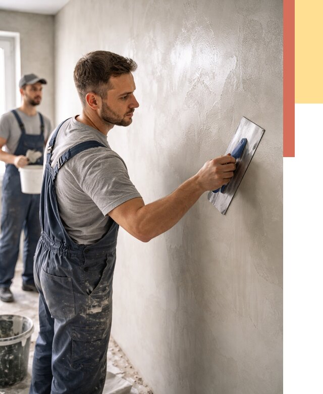 Глянцевание штукатурки стен в Камышине от 7707 руб. — услуги и затирка | ОТДЕЛОЧНИК-Кмш