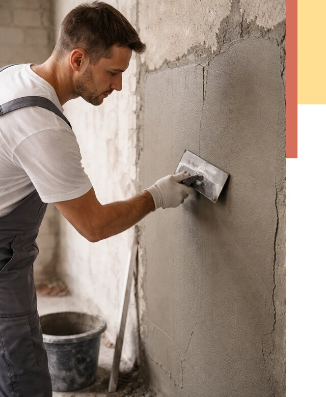 Штукатурка стен под плитку в Камышине от 4316 руб./м2 — выравнивание под плитку | ОТДЕЛОЧНИК-Кмш