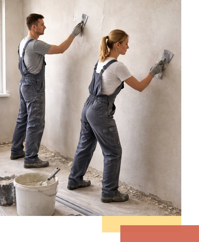 Штукатурка стен под обои в Камышине профессионально и быстро