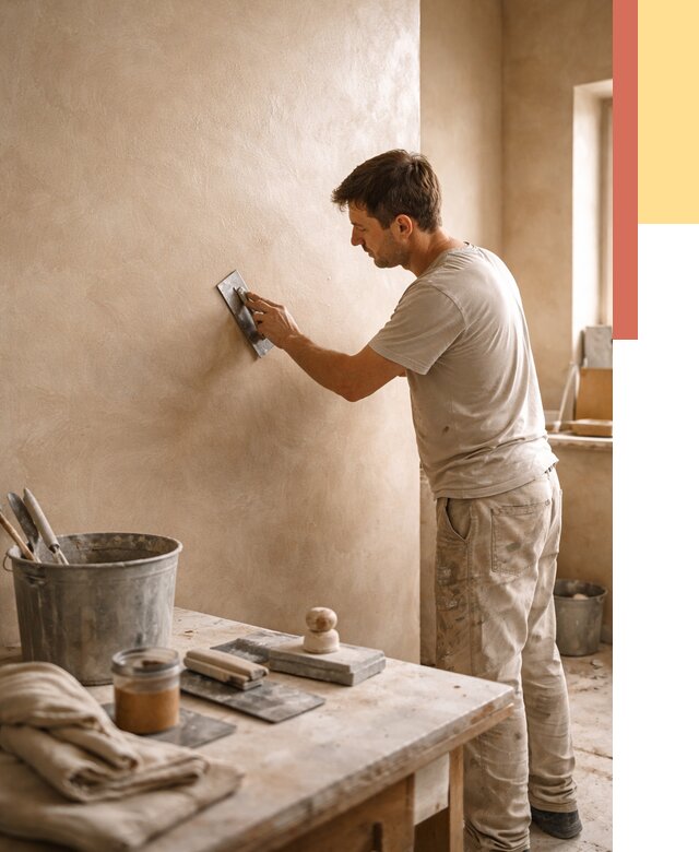 Марокканская штукатурка таделакт в Камышине под ключ от 4316 руб. | ОТДЕЛОЧНИК-Кмш