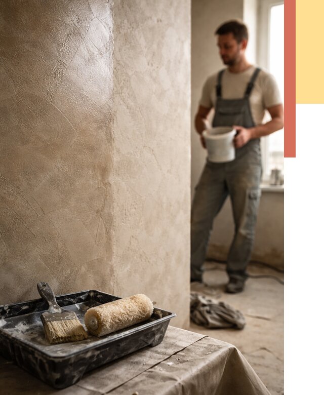 Нанесение воска на штукатурку в Камышине от 3597 руб. | Услуги ОТДЕЛОЧНИК-Кмш