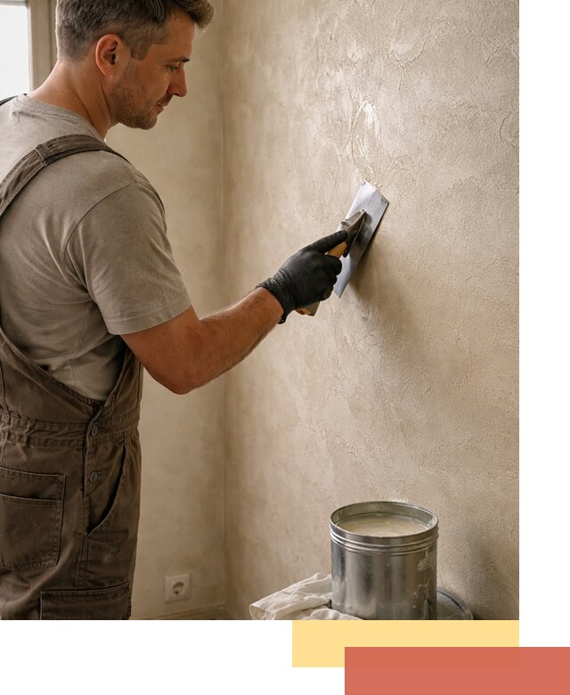 Нанесение воска на штукатурку в Камышине для защиты и блеска