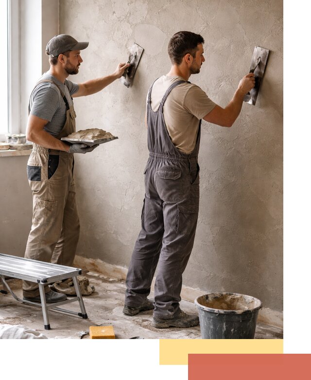 Ремонт декоративной штукатурки и восстановление фактуры в Камышине