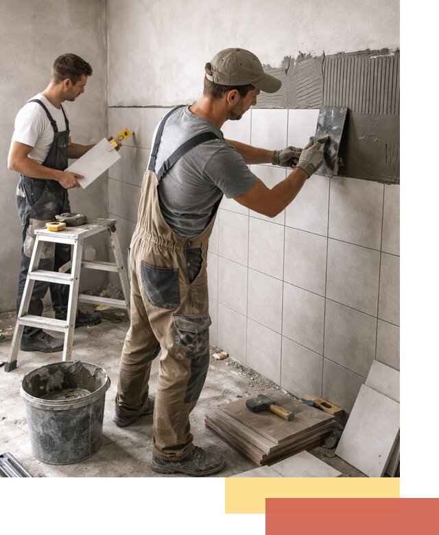 Укладка плитки на стены в Камышине профессионально и надежно