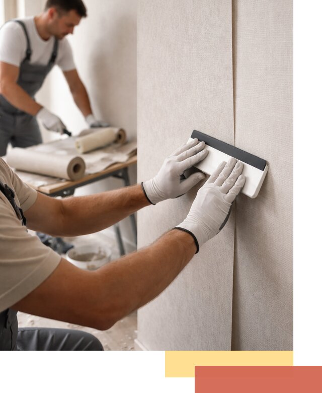 Поклейка обоев под покраску в Камышине профессионально и быстро