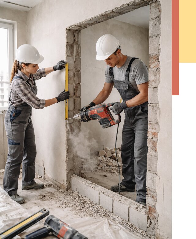 Создание проемов в стенах в Камышине от 6679 руб. — алмазная резка и расширение | ОТДЕЛОЧНИК-Кмш