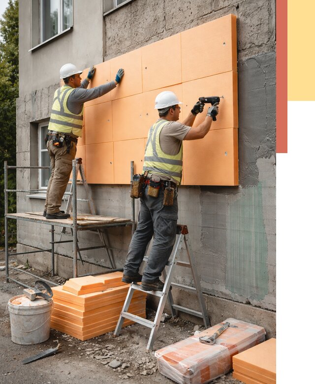 Утепление стен пеноплексом в Камышине от 1901 руб./м2 — быстро и недорого | ОТДЕЛОЧНИК-Кмш