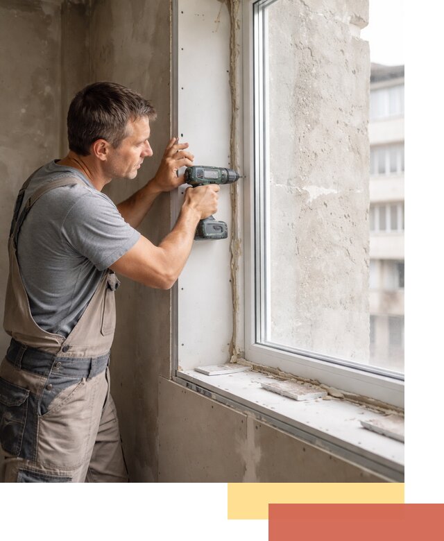 Монтаж гипсокартонных откосов в Камышине под ключ