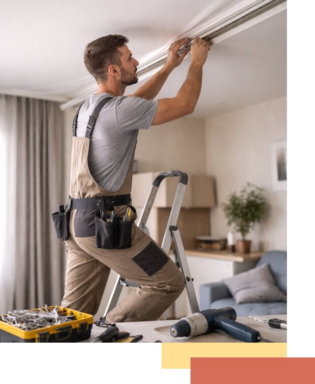 Ремонт натяжных потолков в Камышине — качественно и оперативно