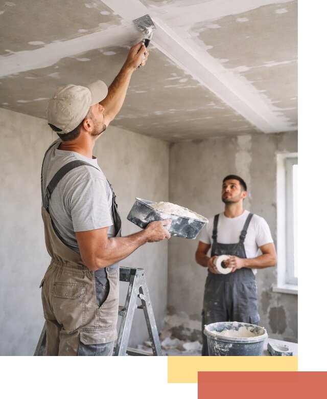 Обработка швов потолка ГКЛ в Камышине: качественная заделка и шпатлевка