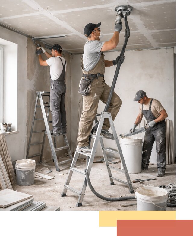 Ремонт потолка из гипсокартона в Камышине: быстрый и качественный монтаж