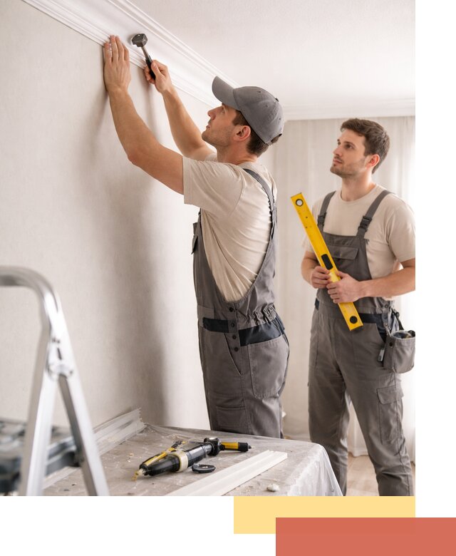 Монтаж потолочного плинтуса в Камышине качественно и быстро